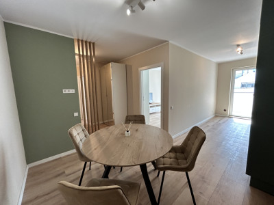 Apartament cu 3 camere finisat 55mp terasa 10mp Central Eroilor 