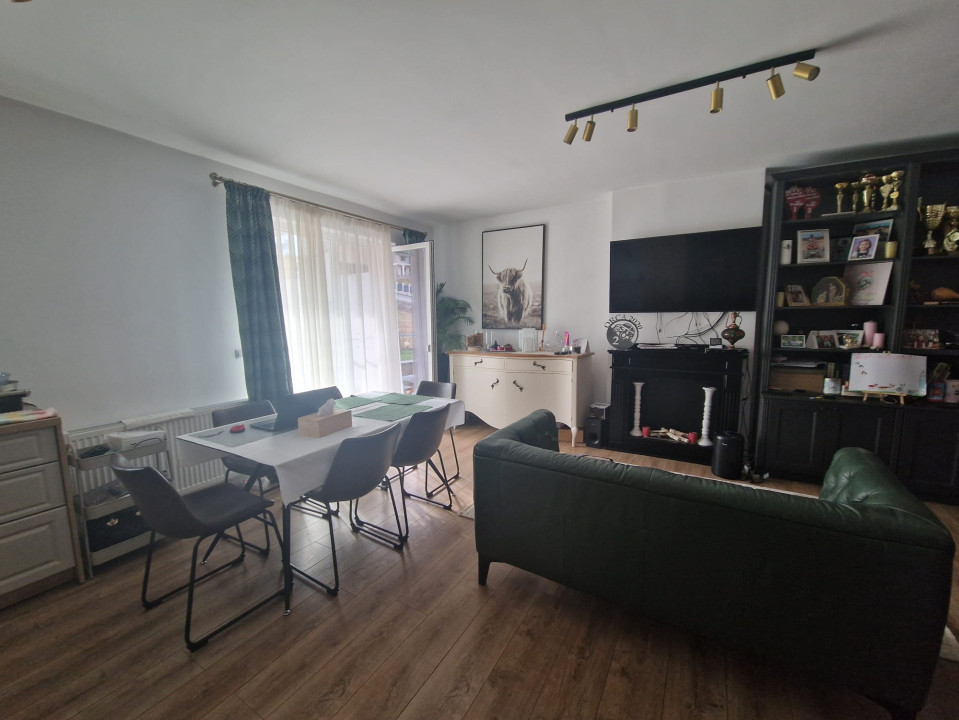 Apartament de 3 camere,67 mp,cu gradina,loc de parcare, zona Teilor