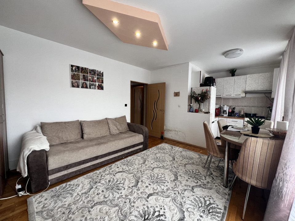 Apartament de 2 camere, 42 mp, 2 balcoane, str Stejarului