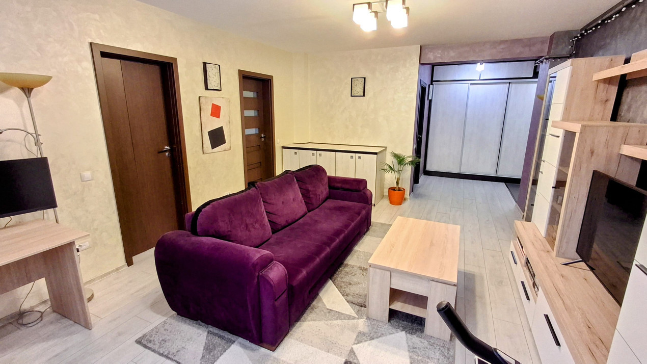 Apartament cu 2 camere, 62 mp, balcon, zona Stejarului