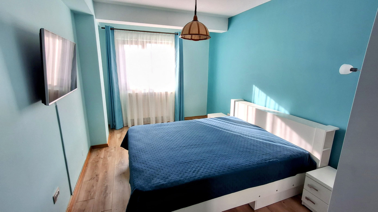 Apartament cu 2 camere, 62 mp, balcon, zona Stejarului