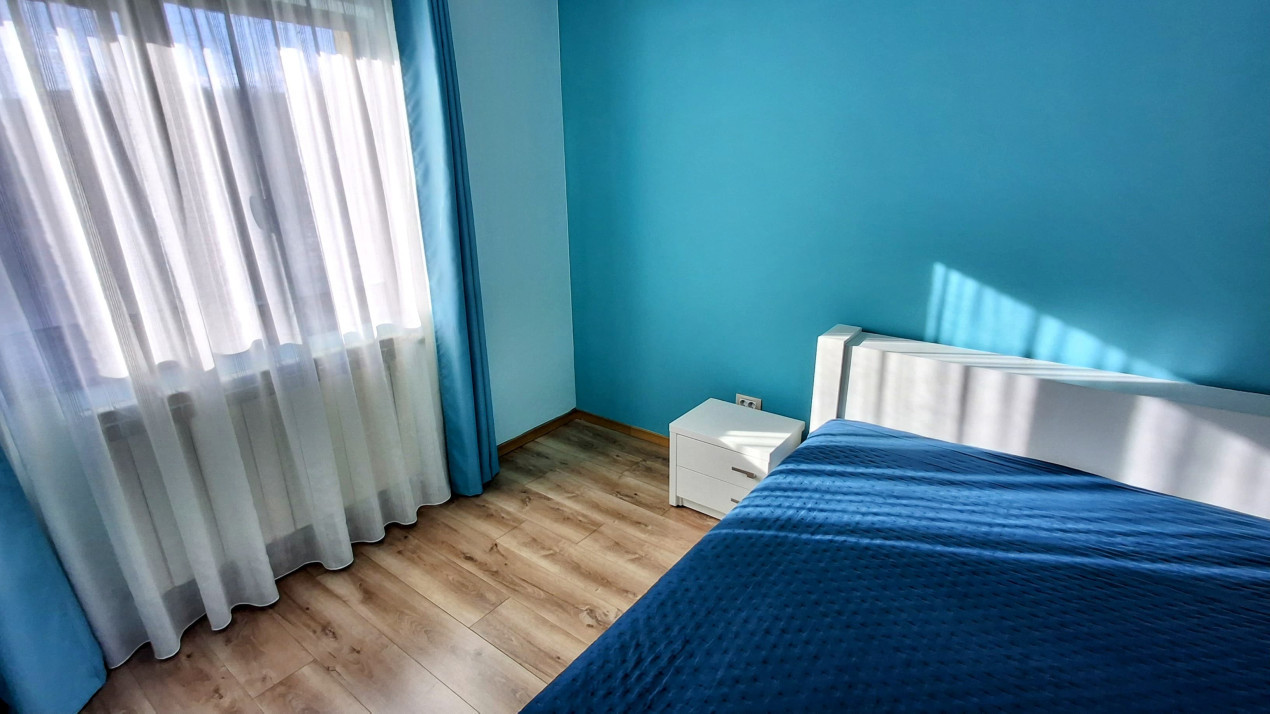 Apartament cu 2 camere, 62 mp, balcon, zona Stejarului