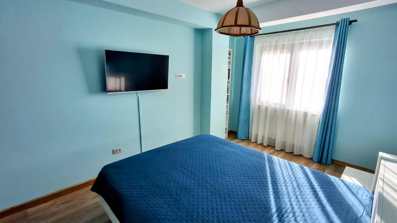 Apartament cu 2 camere, 62 mp, balcon, zona Stejarului