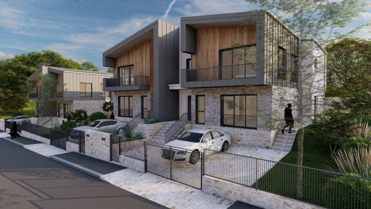 Teren cu AC, 2 Duplexuri, 4 unitati, Chinteni/Profi