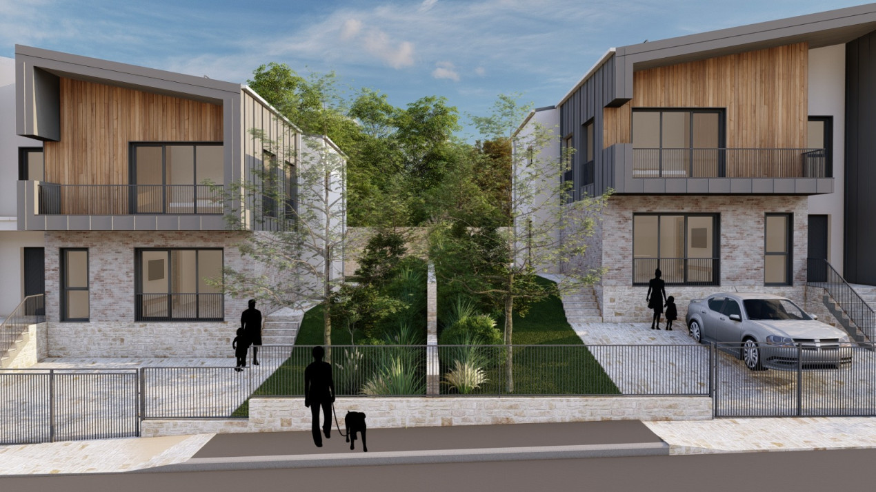 Teren cu AC, 2 Duplexuri, 4 unitati, Chinteni/Profi