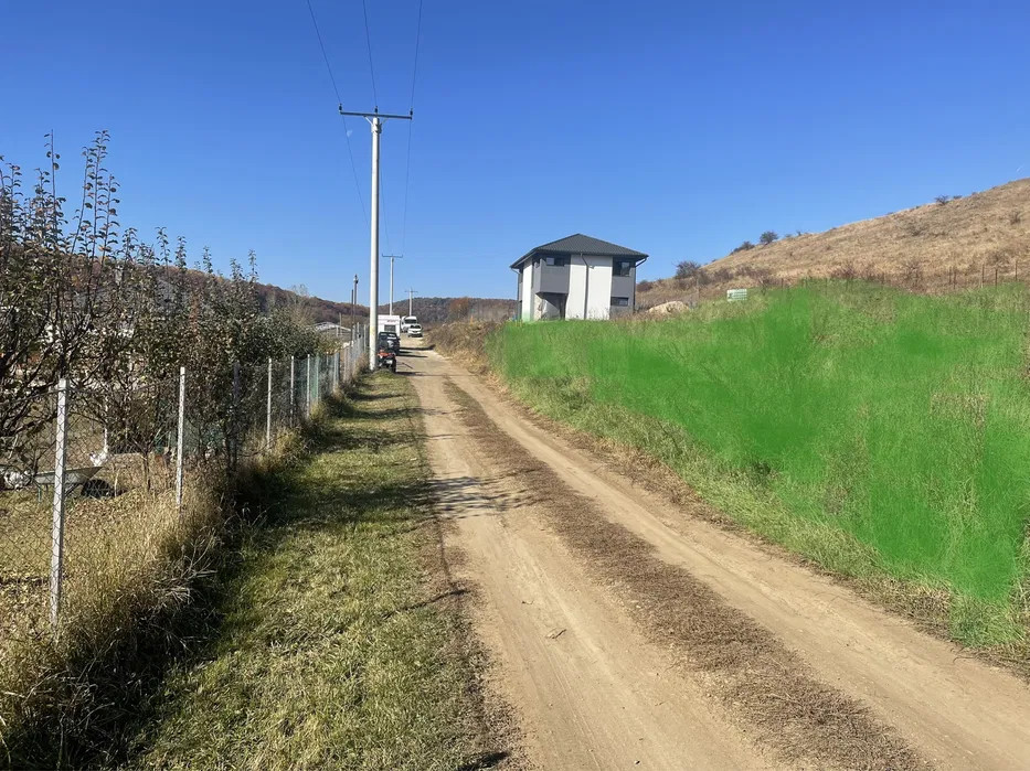 Teren 1000mp, Valcele, Feleacu, în spate la benzinaria Lukoil 