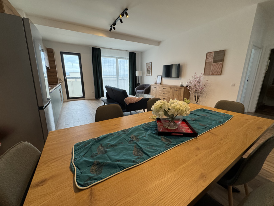 Apartament de 2 camere , modern , 55,40 mp utili, zona Eroilor