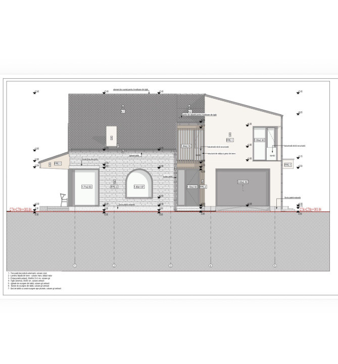 Teren autorizat pentru casa individuala, 804 mp, Luna de Sus