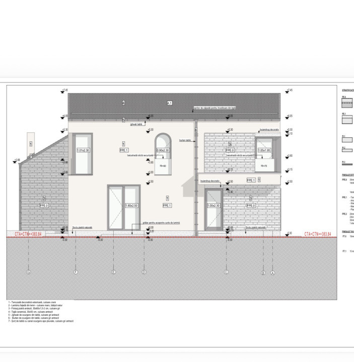 Teren autorizat pentru casa individuala, 804 mp, Luna de Sus