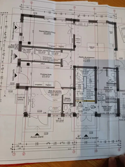 Spațiu autorizat producție aliemntară, 110 mp, zona străzii Maramureșului