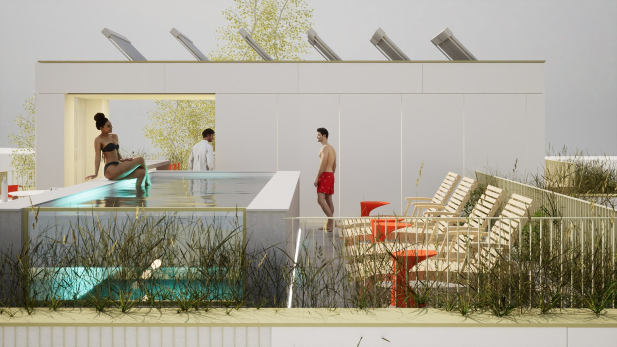 Apartament cu 3 cam, 100mp, LIFT, piscina, jacuzzi, zona Europa