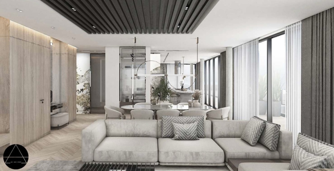  Penthouse, 3 camere, 134mp, terasă de 129mp, Zona Andrei Muresanu