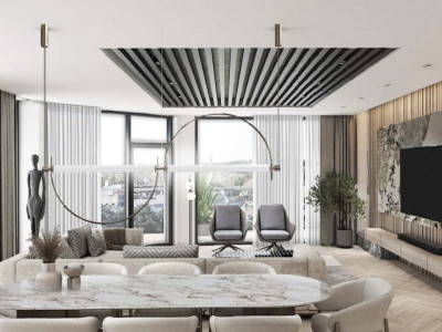  Penthouse, 134mp, terasă panoramică de 125mp cu jacuzzi, zona Centrala