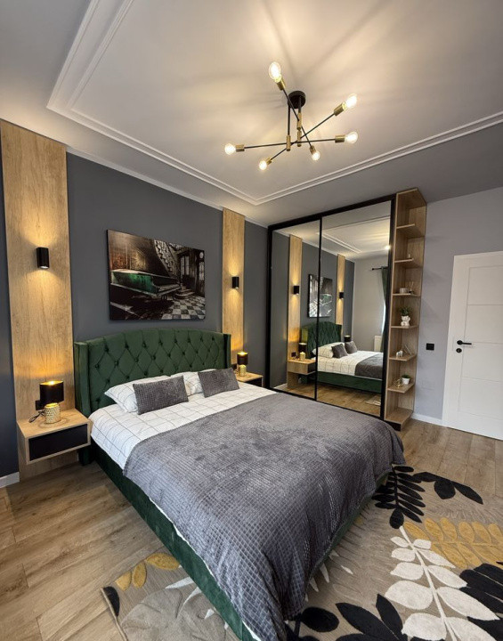 Apartament de lux, 55 mp, etaj intermediar, Zona Teilor