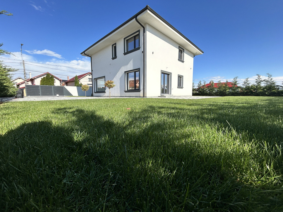 Casa individuala finisata LUX Apahida 160mp utili 515mp teren 5 camere 