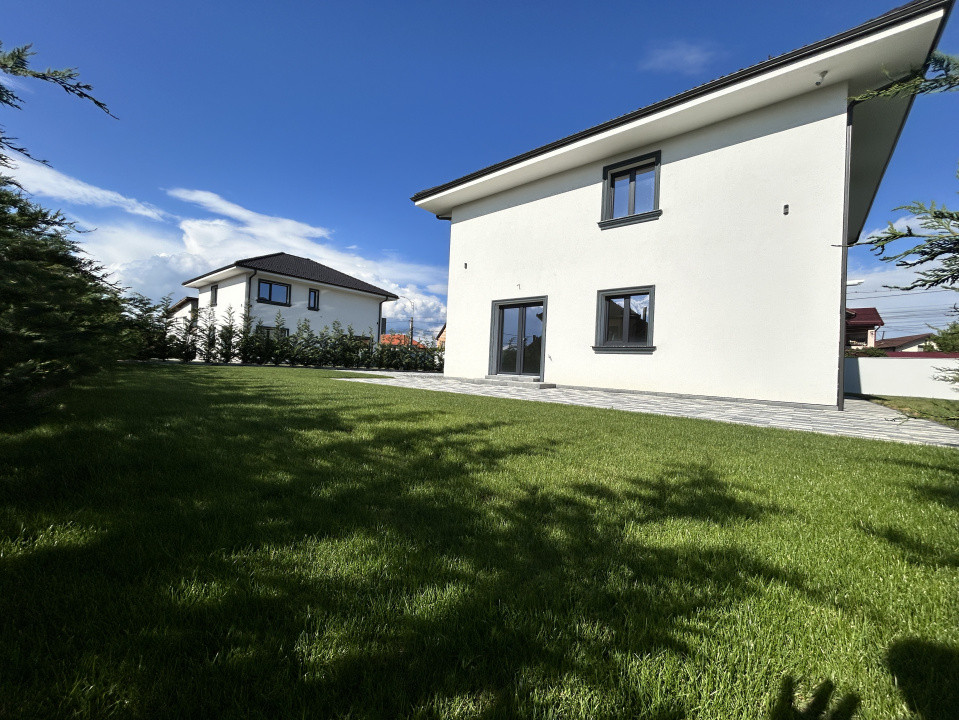 Casa individuala finisata LUX Apahida 160mp utili 515mp teren 5 camere 