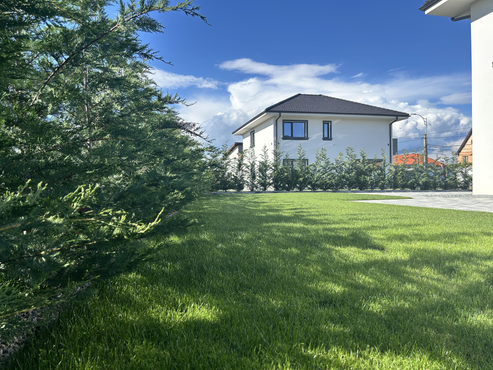 Casa individuala finisata LUX Apahida 160mp utili 450mp teren 5 camere 