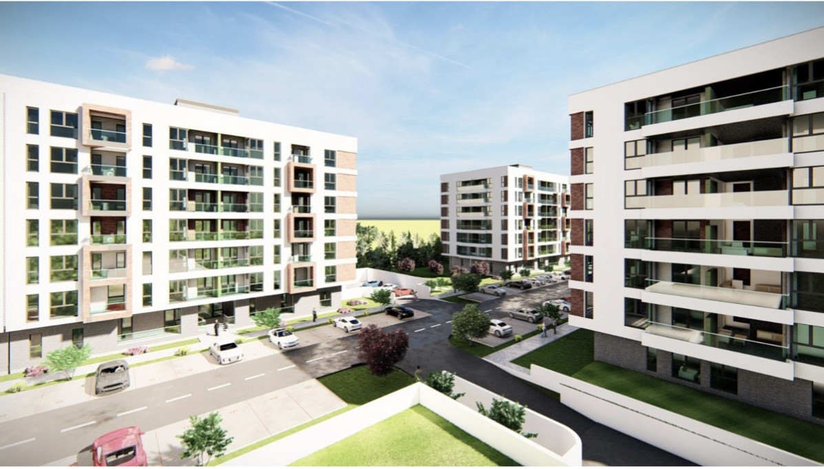 Apartament de 2 camere, 43.4 mp, semifinisat, Zona Tineretului