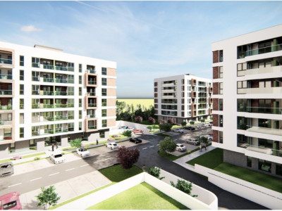 Apartament de 2 camere, 43.4 mp, semifinisat, Zona Tineretului