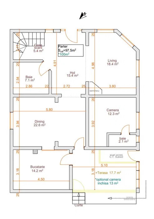 Casa de vanzare 230mp utili, Zona Buna Ziua