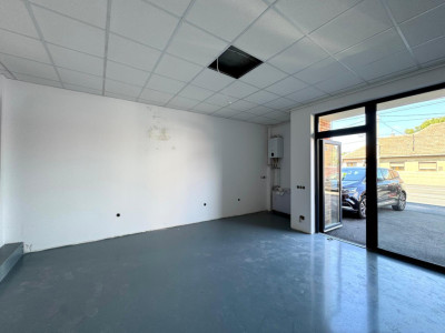 Spațiu comercial cu vitrina, 60 mp, finisat, zona Podului IRA