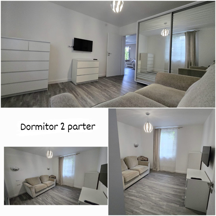 Casă individuală, 150 mp utili, 6 camere, 3 băi, 2 terase, beci, Dâmbul Rotund