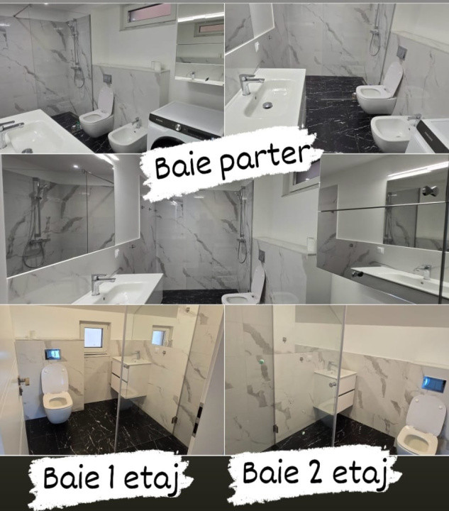 Casă individuală, 150 mp utili, 6 camere, 3 băi, 2 terase, beci, Dâmbul Rotund