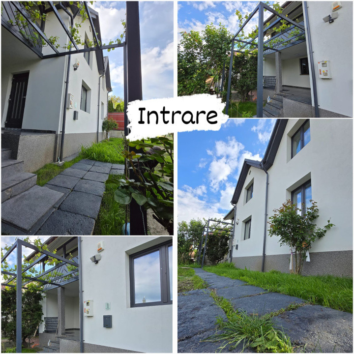 Casă individuală, 150 mp utili, 6 camere, 3 băi, 2 terase, beci, Dâmbul Rotund