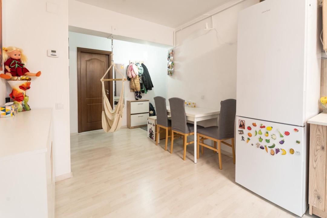 Apartament cu 3 camere 60mp utili finisat Atelierul de Pizza 