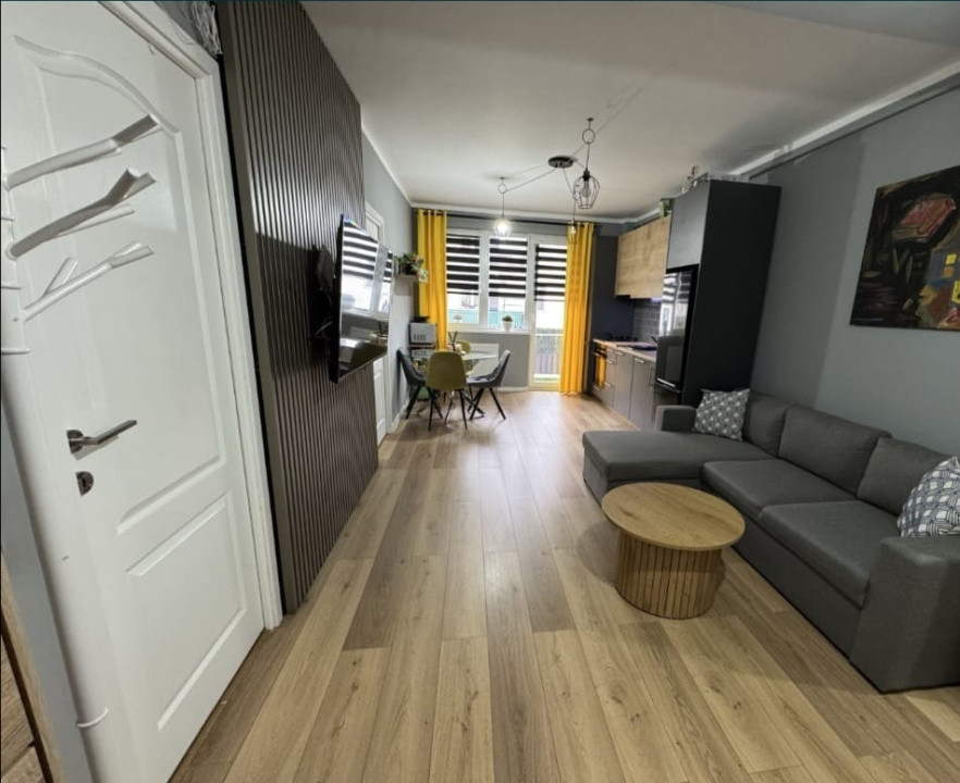 Apartament ultrafnisat, prima inchiriere, parcare inclusa, Terra