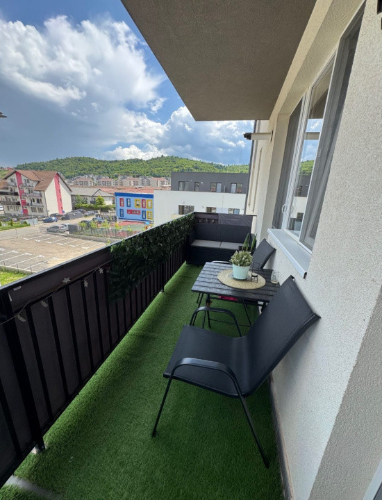Apartament ultrafnisat, prima inchiriere, parcare inclusa, Terra