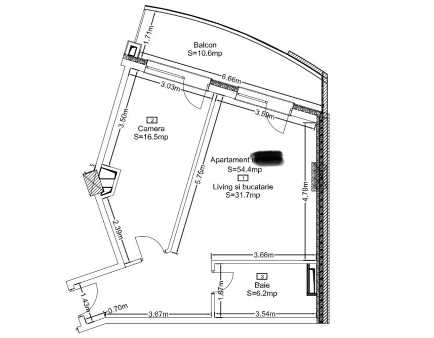 Apartamente cu 2-4 camere intr-un ansamblu premium, strada Frunzisului