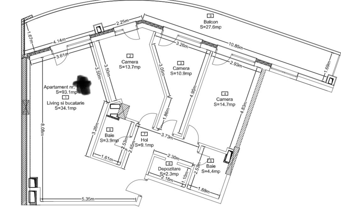 Apartamente cu 2-4 camere intr-un ansamblu premium, strada Frunzisului