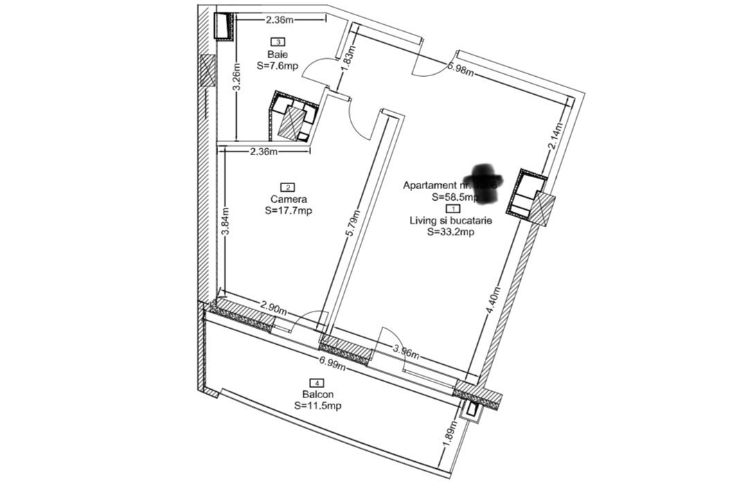 Apartamente cu 2-4 camere intr-un ansamblu premium, strada Frunzisului