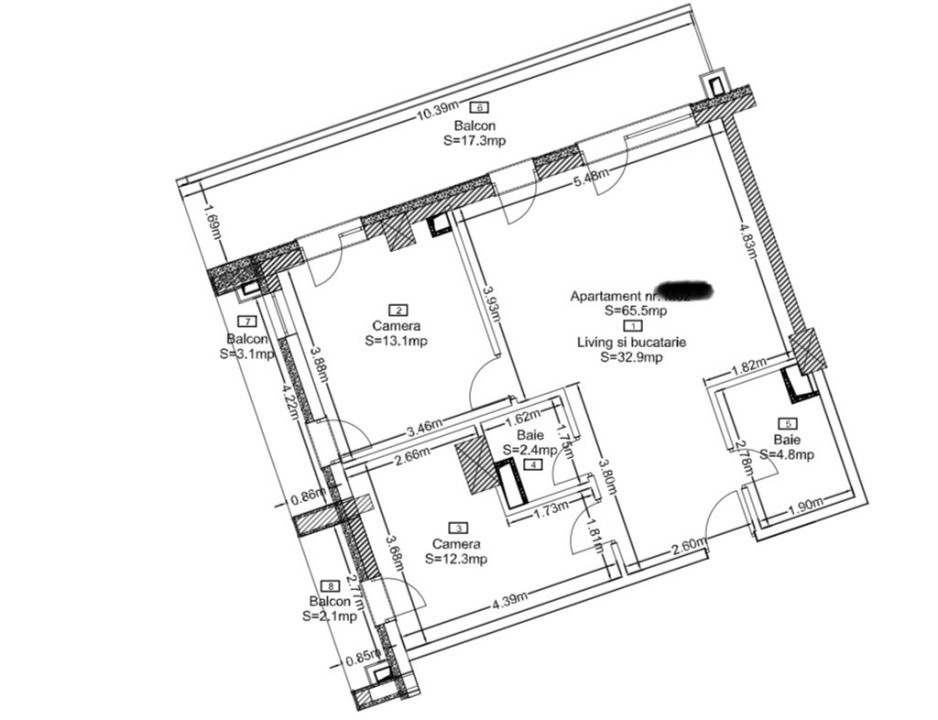 Apartamente cu 2-4 camere intr-un ansamblu premium, strada Frunzisului