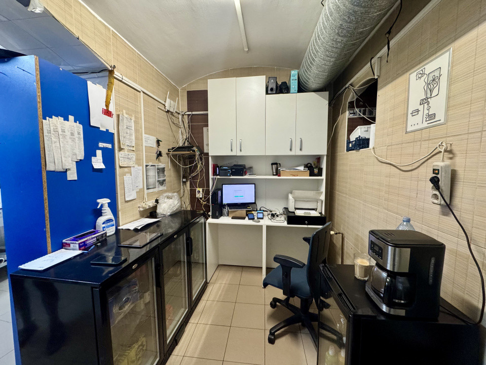 Spațiu pentru restaurant, bucătărie 120 mp, curte/terasă 400 mp, zona Centrală