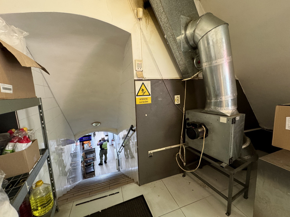 Spațiu pentru restaurant, bucătărie 120 mp, curte/terasă 400 mp, zona Centrală