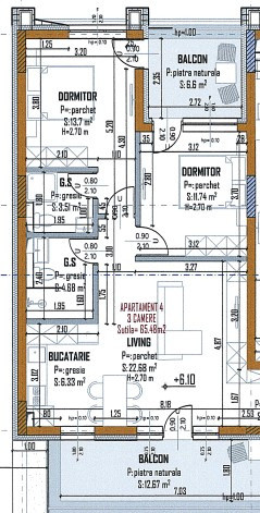 3 camere, 2 băi și 2 balcoane – Apartament ideal pentru familie