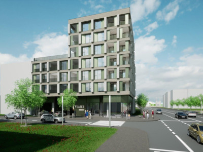 Apartament 2 camere cu terasă spectaculoasă de 60 mp și balcon, spatiu si lumina