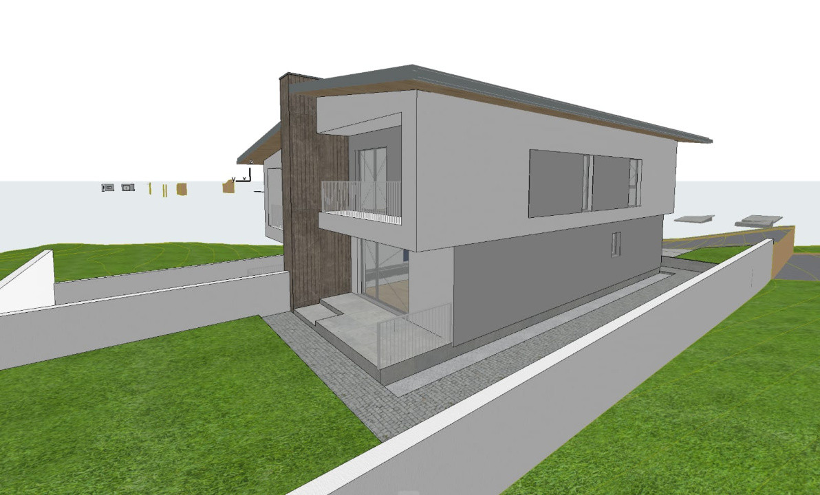 Casa duplex - 170 mp utili - 4 camere - 550 mp teren - zona Tautiului, Floresti!