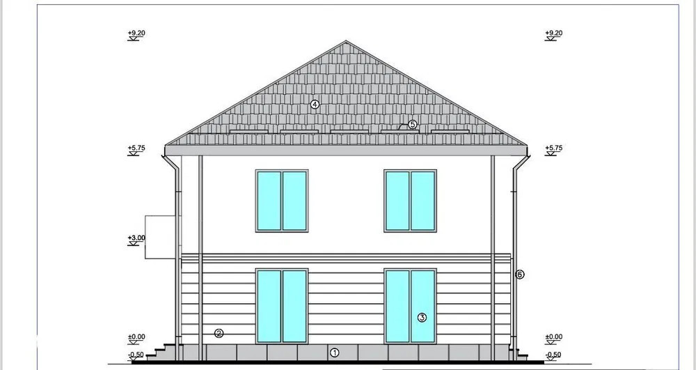 Teren 1400mp autorizat 2 case individuale, Baciu