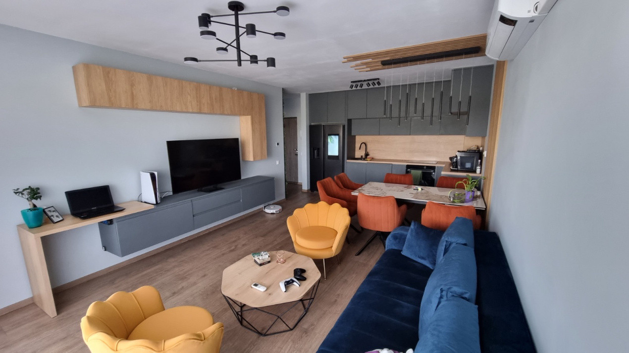 Apartament modern cu 3 camere, 74,2 mp pe strada Soporului