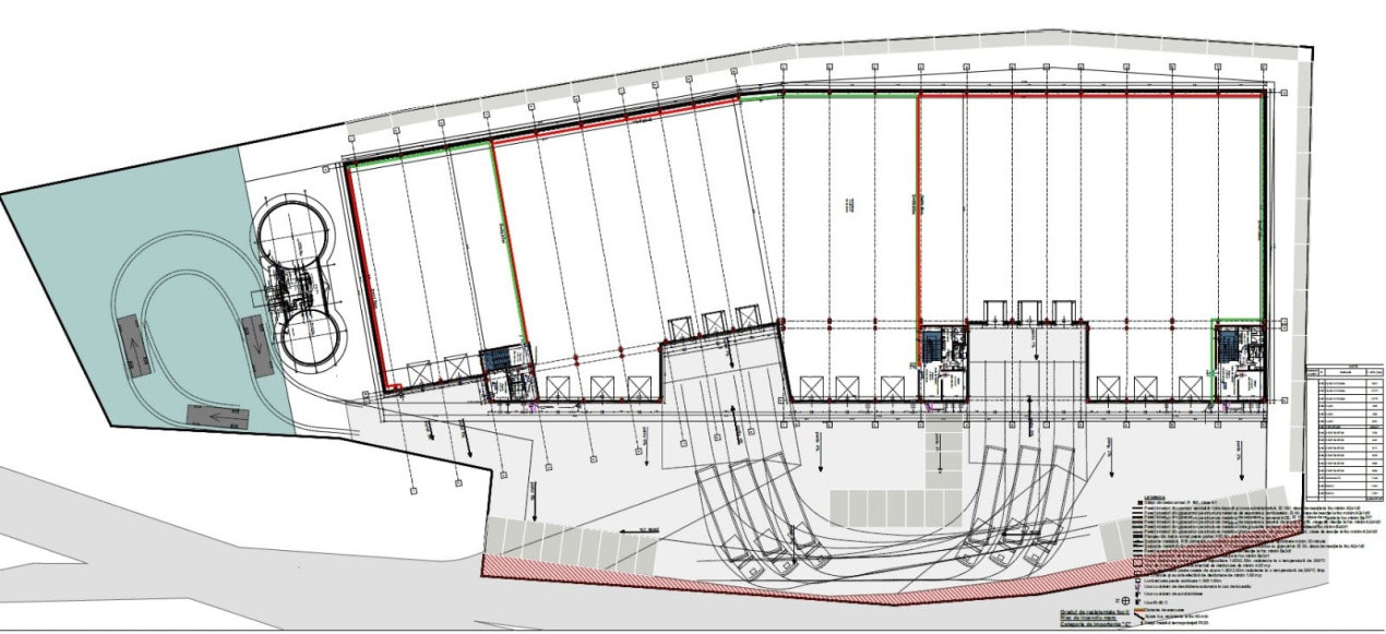 Teren cu Autorizatie de Hala , 4756 mp utili/contructie, Apahida