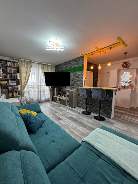 Apartament cu 2 camere, 55,4 mp, gradina, zona Parcului Poligon