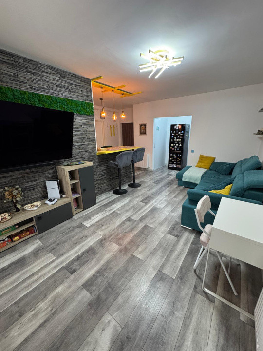 Apartament cu 2 camere, 55,4 mp, gradina, zona Parcului Poligon