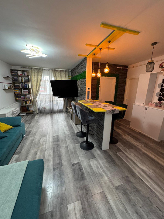Apartament cu 2 camere, 55,4 mp, gradina, zona Parcului Poligon