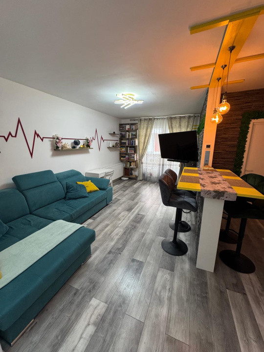 Apartament cu 2 camere, 55,4 mp, gradina, zona Parcului Poligon