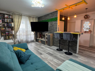 Apartament cu 2 camere, 55,4 mp, gradina, zona Parcului Poligon