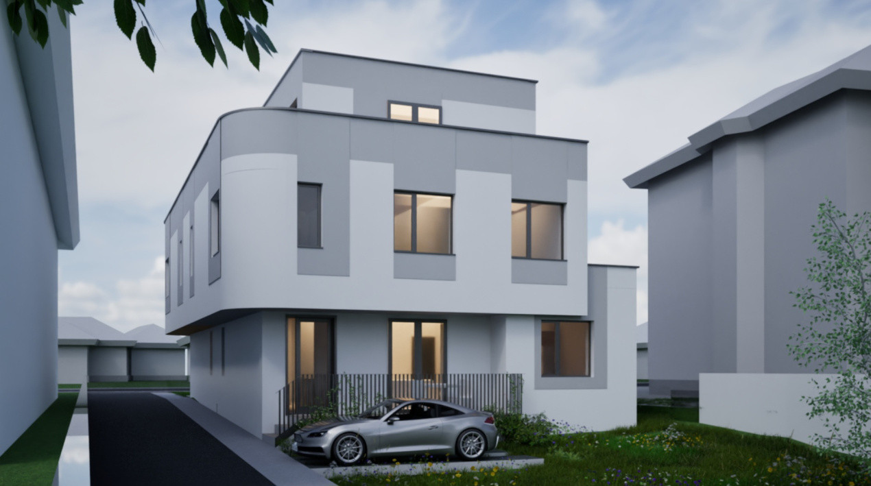 Oportunitate!Teren 630mp cu AC pentru duplex, Dambu Rotund