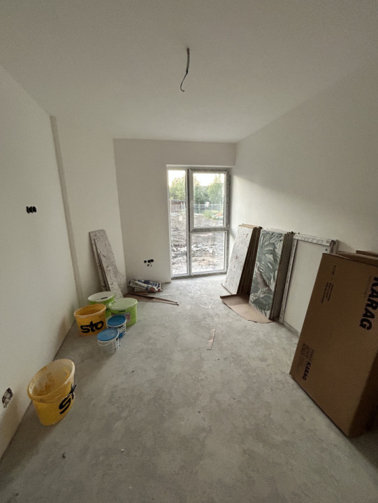 Duplex semifinisat Chinteni 120mp utili in ansamblu privat de case 